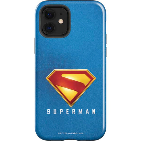 Superman 2025 Classic Superman Shield Emblem iPhone 12 Impact Case