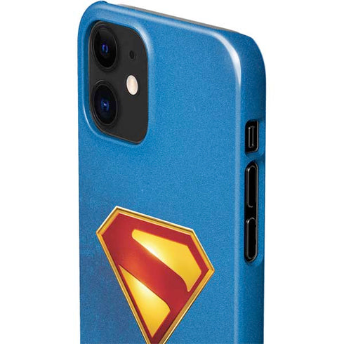 Superman 2025 Classic Superman Shield Emblem iPhone 12 Mini Lite Case