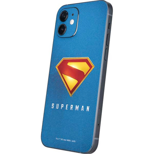Superman 2025 Classic Superman Shield Emblem iPhone 12 Mini Skin