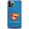 Superman 2025 Classic Superman Shield Emblem iPhone 12 Pro Clear Case