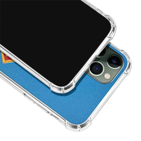 Superman 2025 Classic Superman Shield Emblem iPhone 12 Pro Clear Case