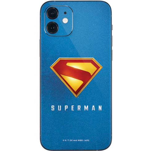 Superman 2025 Classic Superman Shield Emblem iPhone 12 Skin