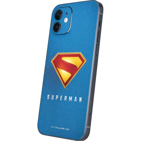 Superman 2025 Classic Superman Shield Emblem iPhone 12 Skin