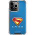Superman 2025 Classic Superman Shield Emblem iPhone 13 Pro Clear Case