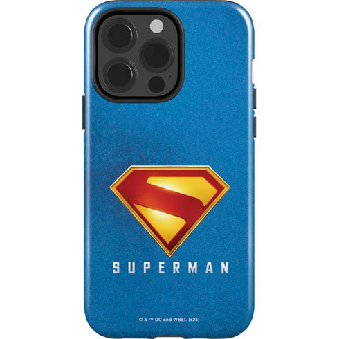 Superman 2025 Classic Superman Shield Emblem iPhone 13 Pro Impact Case