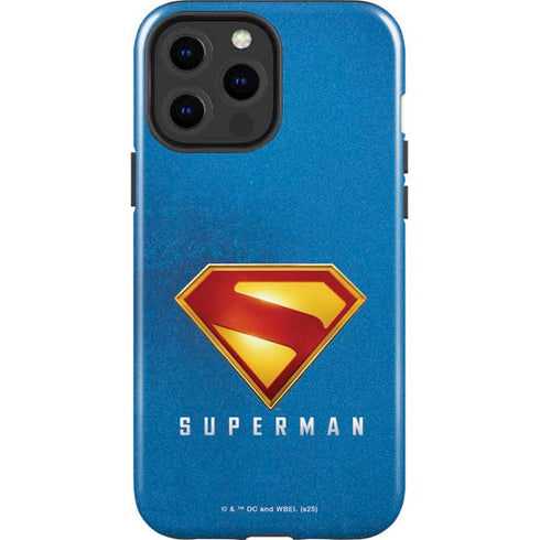 Superman 2025 Classic Superman Shield Emblem iPhone 13 Pro Max Impact Case