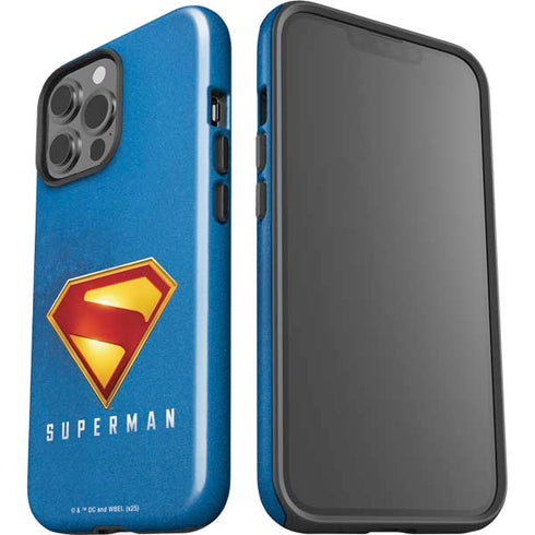 Superman 2025 Classic Superman Shield Emblem iPhone 13 Pro Max Impact Case