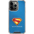 Superman 2025 Classic Superman Shield Emblem iPhone 14 Pro Clear Case