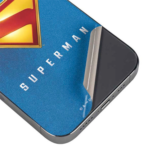 Superman 2025 Classic Superman Shield Emblem iPhone 14 Pro Skin