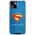 Superman 2025 Classic Superman Shield Emblem iPhone 15 Clear Case