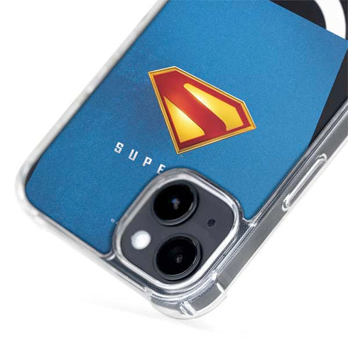Superman 2025 Classic Superman Shield Emblem iPhone 15 Plus MagSafe Case