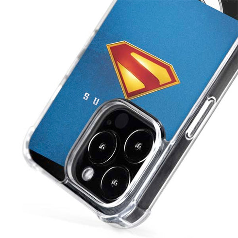 Superman 2025 Classic Superman Shield Emblem iPhone 15 Pro MagSafe Case