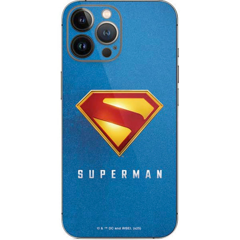 Superman 2025 Classic Superman Shield Emblem iPhone 15 Pro Max Skin