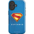 Superman 2025 Classic Superman Shield Emblem iPhone 16 Impact Case