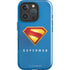 Superman 2025 Classic Superman Shield Emblem iPhone 16 Pro Impact Case