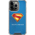 Superman 2025 Classic Superman Shield Emblem iPhone 16 Pro Max Clear Case