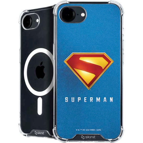 Superman 2025 Classic Superman Shield Emblem iPhone 16e MagSafe Case