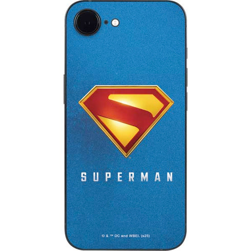 Superman 2025 Classic Superman Shield Emblem iPhone 16e Skin