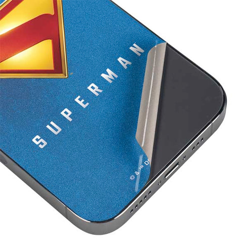 Superman 2025 Classic Superman Shield Emblem iPhone 16e Skin