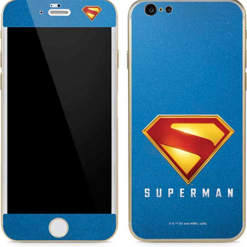 Superman 2025 Classic Superman Shield Emblem iPhone 6/6s Skin