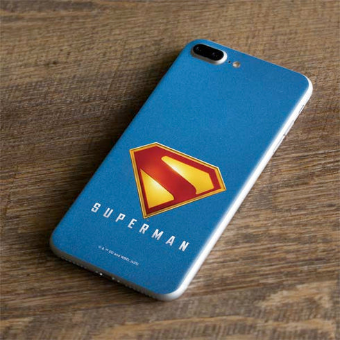 Superman 2025 Classic Superman Shield Emblem iPhone 7 Plus Skin