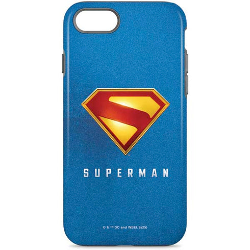 Superman 2025 Classic Superman Shield Emblem iPhone Cases