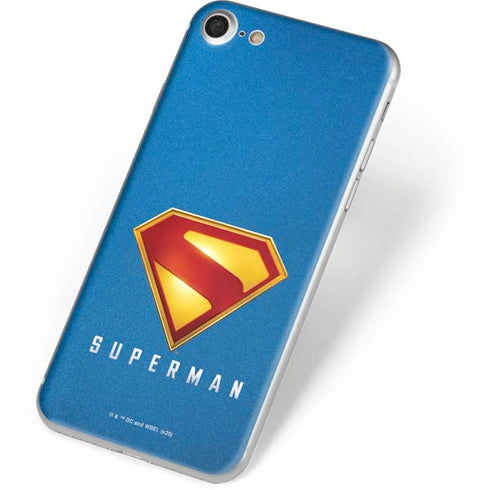 Superman 2025 Classic Superman Shield Emblem iPhone 7 Skin