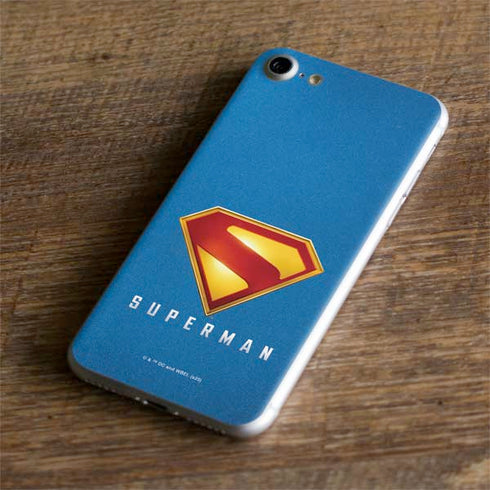 Superman 2025 Classic Superman Shield Emblem iPhone 7 Skin