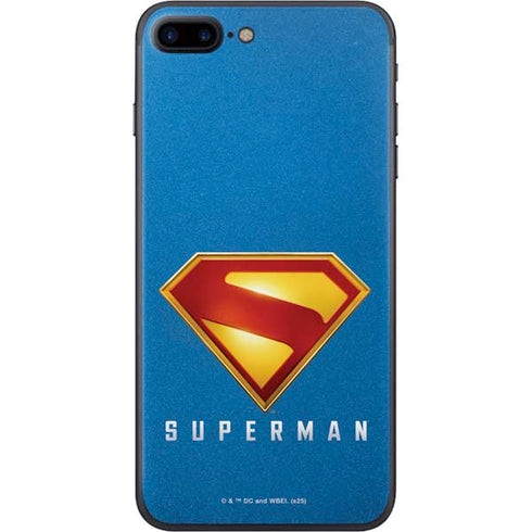 Superman 2025 Classic Superman Shield Emblem iPhone 8 Plus Skin