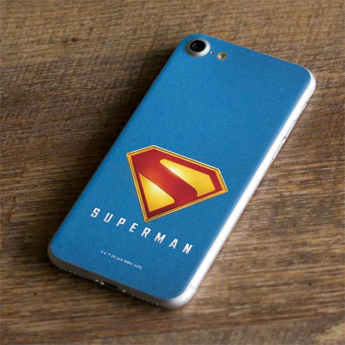 Superman 2025 Classic Superman Shield Emblem iPhone 8 Skin