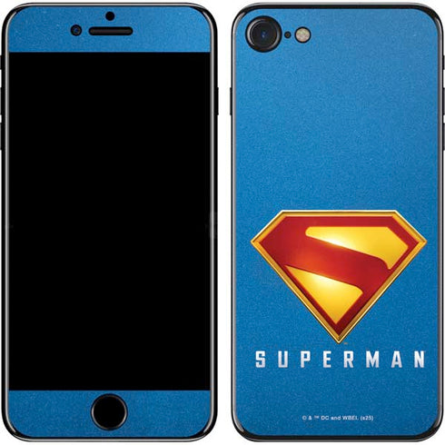 Superman 2025 Classic Superman Shield Emblem iPhone SE (2nd & 3rd Gen) Skin