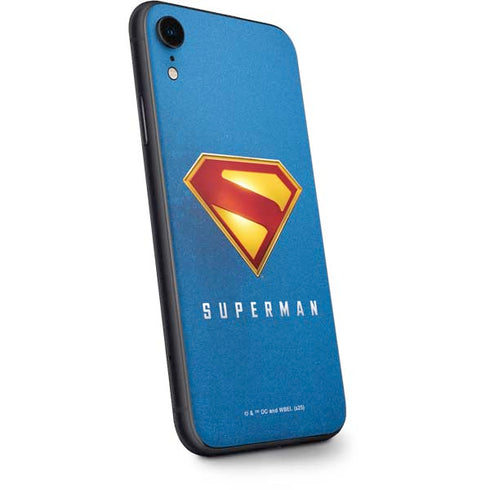 Superman 2025 Classic Superman Shield Emblem iPhone XR Skin