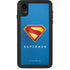 Superman 2025 Classic Superman Shield Emblem iPhone XR Waterproof Case