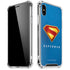 Superman 2025 Classic Superman Shield Emblem iPhone XS Max Clear Case