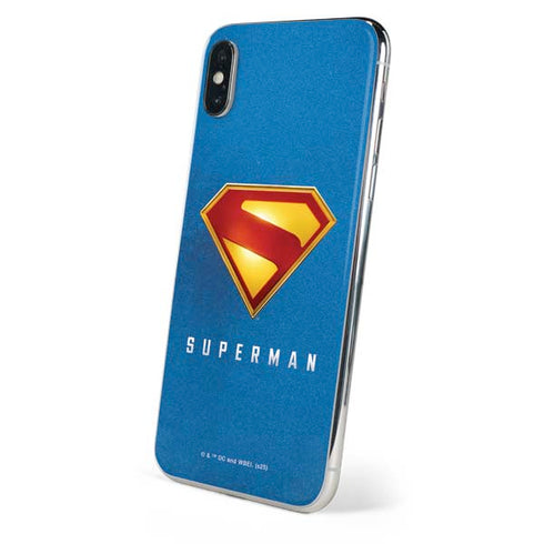 Superman 2025 Classic Superman Shield Emblem iPhone XS Max Skin