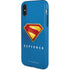 Superman 2025 Classic Superman Shield Emblem iPhone XS Pro Case