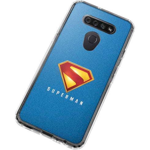 Superman 2025 Classic Superman Shield Emblem LG K51/Q51 Clear Case
