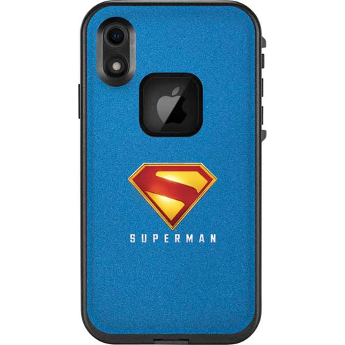 Superman 2025 Classic Superman Shield Emblem LifeProof Fre iPhone Skin