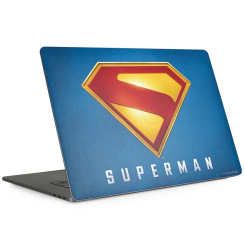 Superman 2025 Classic Superman Shield Emblem MacBook Skins