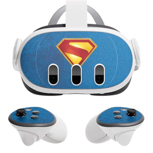 Superman 2025 Classic Superman Shield Emblem Meta Quest 3 Skin