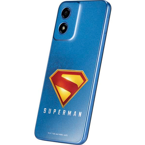 Superman 2025 Classic Superman Shield Emblem Moto G Play 4G (2024) Skin