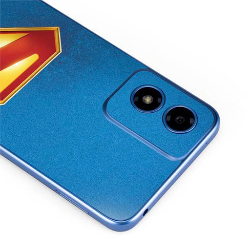 Superman 2025 Classic Superman Shield Emblem Moto G Play 4G (2024) Skin