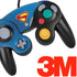 Superman 2025 Classic Superman Shield Emblem Nintendo GameCube Controller Skin