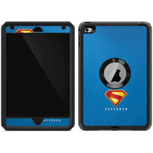 Superman 2025 Classic Superman Shield Emblem Otterbox Defender iPad Skin