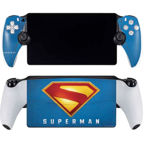 Superman 2025 Classic Superman Shield Emblem PlayStation Portal Remote Player Skin