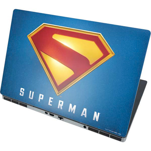 Superman 2025 Classic Superman Shield Emblem Dell Precision Skin