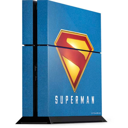 Superman 2025 Classic Superman Shield Emblem PlayStation PS4 Skins