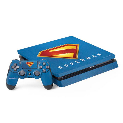 Superman 2025 Classic Superman Shield Emblem PlayStation PS4 Skins