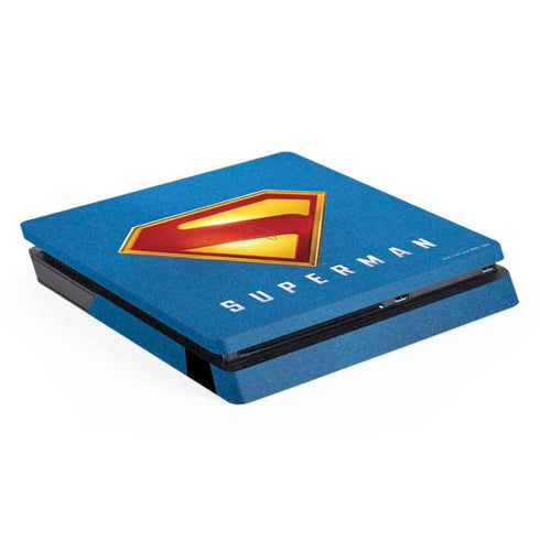 Superman 2025 Classic Superman Shield Emblem PlayStation PS4 Skins