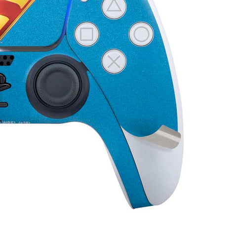 Superman 2025 Classic Superman Shield Emblem PS5 Controller Skin